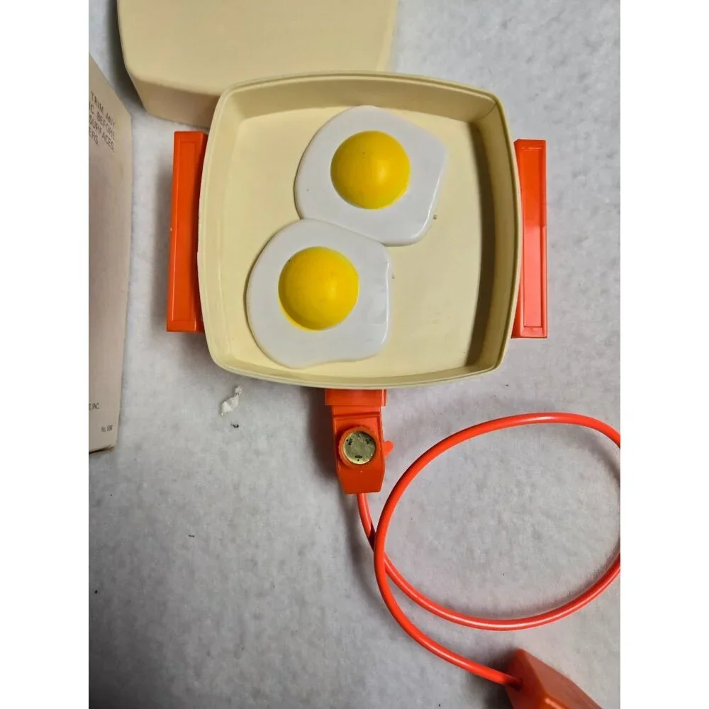 Wolverine Rite Hite Fry Pan Toy With Box‎ Childs Vintage Toy